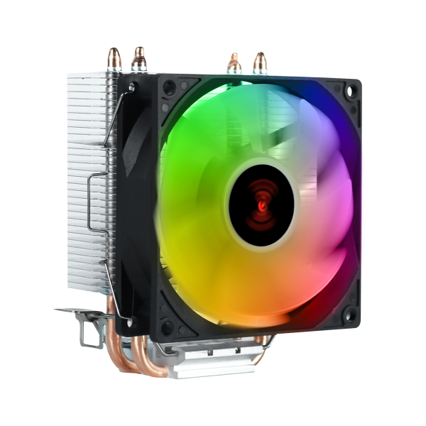 Cooler Para Processador Lorx Rainbow V2 92Mm Tdp 100W (Intel/Amd)
