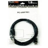 CABO PLUSCABLE USB2.0 A MACHO X B MACHO 1.8M PTO