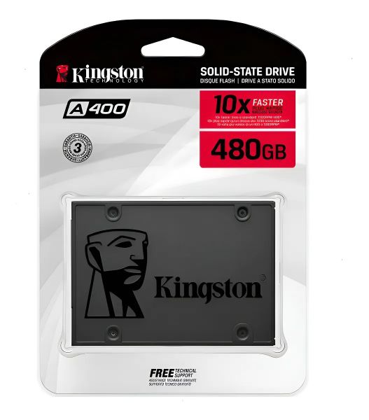 HD SSD 480GB SATA III 2,5" KINGSTON SA400S37/480G